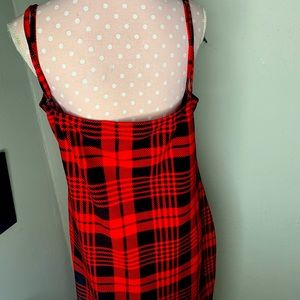 Plaid bodycon Dress